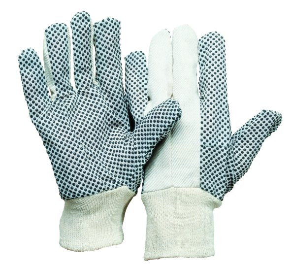 Baumwoll-Handschuhe, genoppt