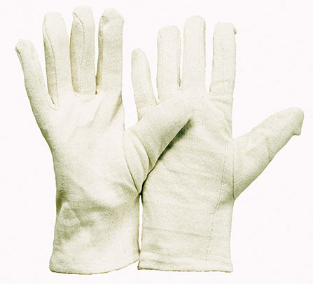 Baumwoll-Handschuhe, gefüttert