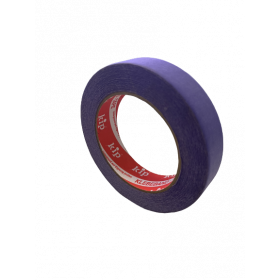 Flachkrepp-Tapetenband, lila, UV, 24 mm x 50 m