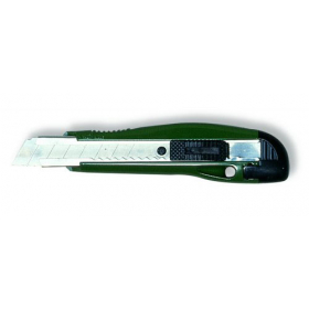 Profi Cuttermesser mit Chromstahlklingenführung, 18 mm