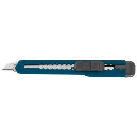 Cuttermesser mit Chromstahlklingenführung, 9 mm
