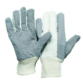 Baumwoll-Handschuhe, genoppt
