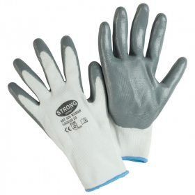 Handschuhe Feinstrick, Polyester/Nitril