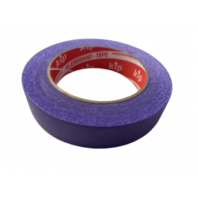 Flachkrepp-Tapetenband, lila, UV, 24 mm x 50 m