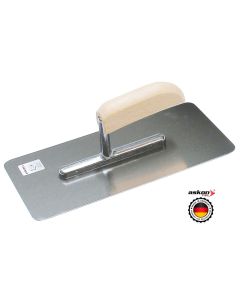 ASKON Edelstahl-Glättkelle, rostfrei, abgerundet