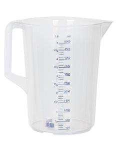 Messkanne, transparent