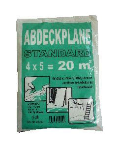 Abdeckfolie, HDPE, 4x5 m, 7 µm