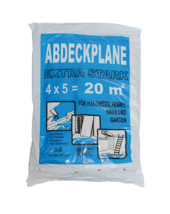 Abdeckfolie, LDPE, 4x5 m, 50 µm