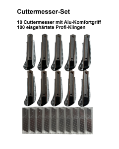 Cutter-Set // Ab 399€