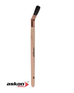 ASKON Maler-Plattpinsel, gebogen
